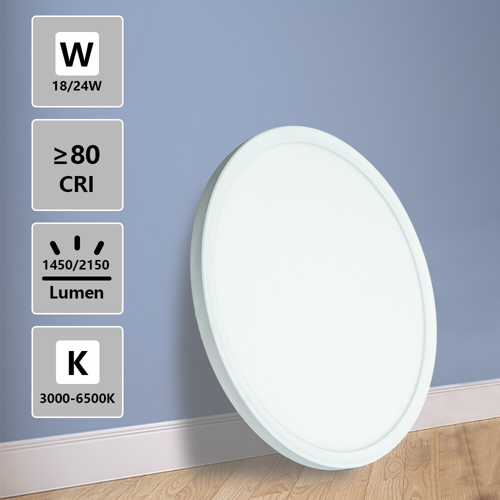 Round led ceiling light 18W/24W SC Series