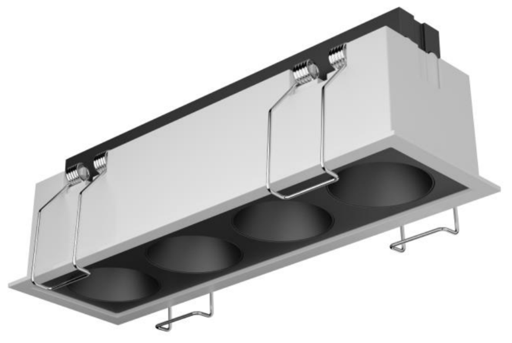 TC-XFX SERIES Recessed 3-Light Linear LED Spotlight with - Thumbnail 3
