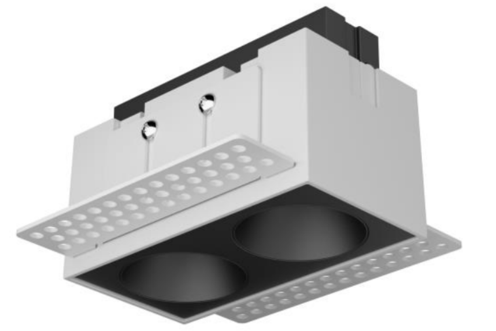 TC-XFX SERIES Recessed 3-Light Linear LED Spotlight with - Image 1