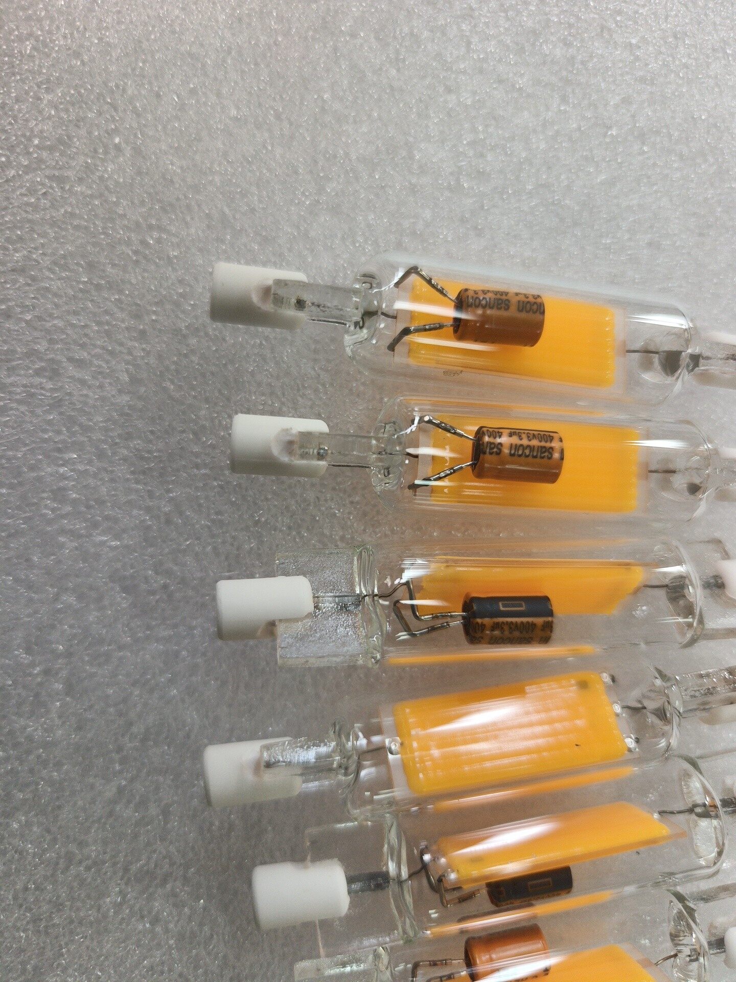 R7S COB LED Glass Tube Light Bulb | J-Type Double-Ended Halogen Replacement  - Thumbnail 4