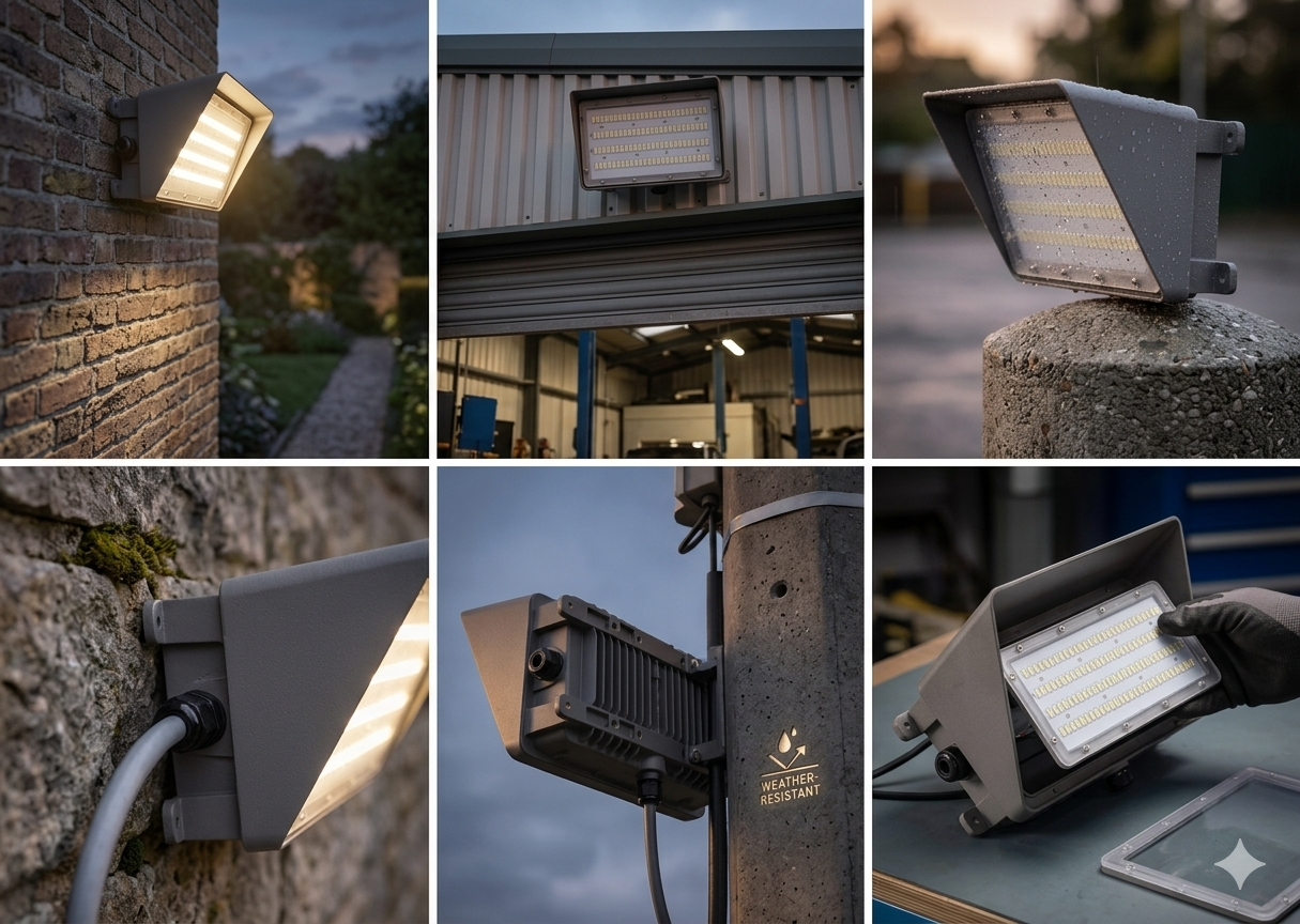 Commercial Outdoor LED Wall Pack Light - Image 1