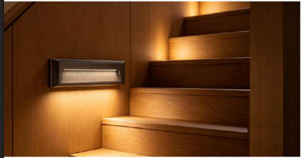 Modern Recessed LED Step Light - IP65 Waterproof Rectangular Wall Sconce - Thumbnail 3