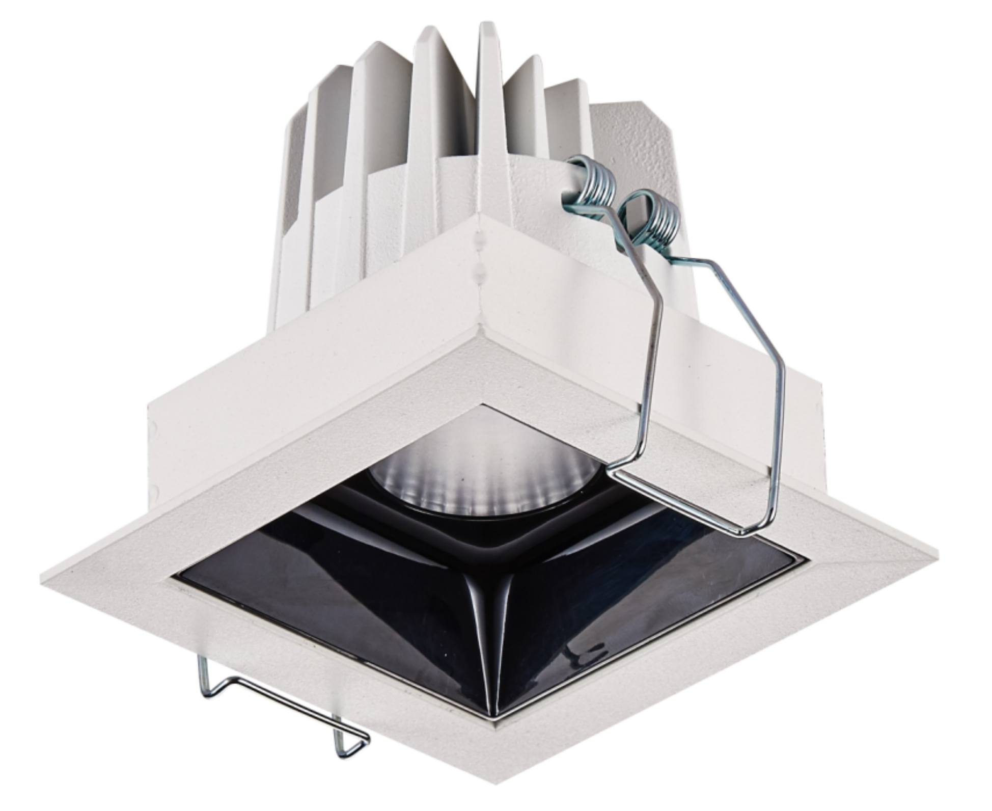 TC-XFX-080 Recessed Square Single-Head LED Spotlight Deep Anti-Glare COB Ceiling Downlight