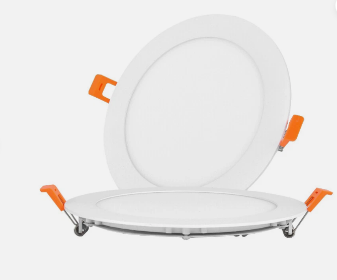 Ultra-Thin Recessed LED Panel Light, Slim Round and Square Ceiling Downlight  - Thumbnail 2