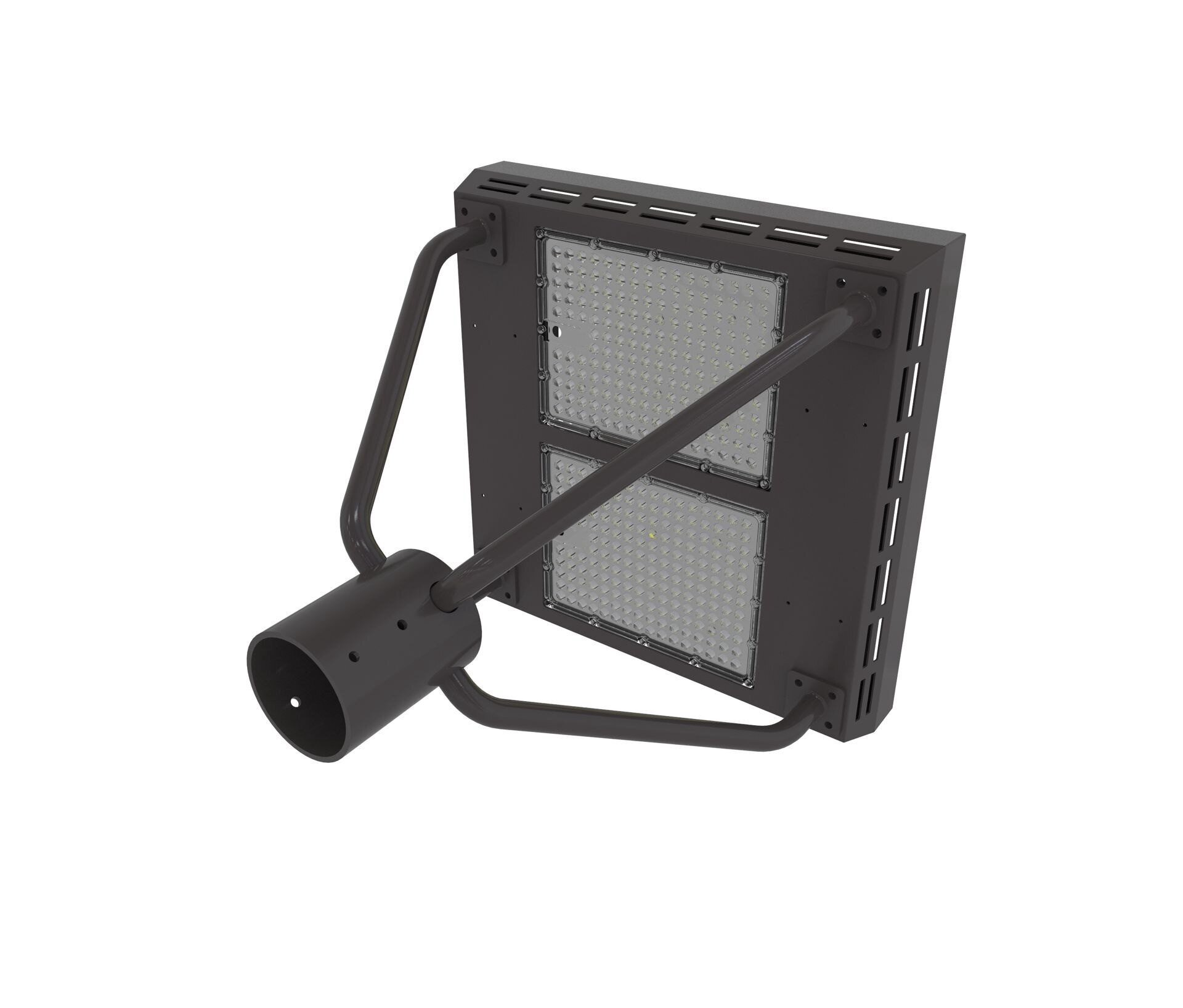 Commercial LED Post Top Light, 100W/150W Square UFO Area Light, IP65 - Thumbnail 4