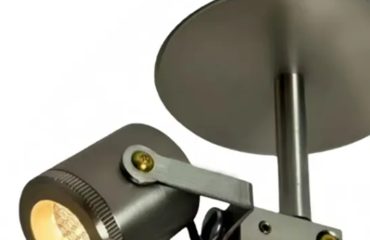 N-Series  LED Spotlight – Industrial Monopoint Ceiling Accent Light with Honeycomb Anti-Glare  - Thumbnail 5