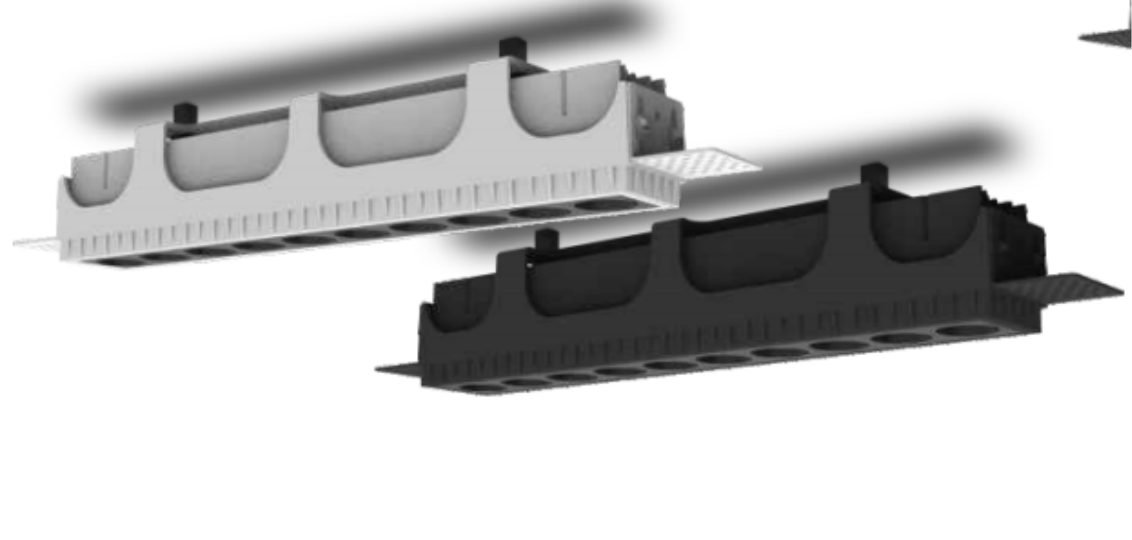 TC-XFX-035 Recessed 10-Light Linear LED Spotlight with Trim - High-Power COB Downlight - Thumbnail 6