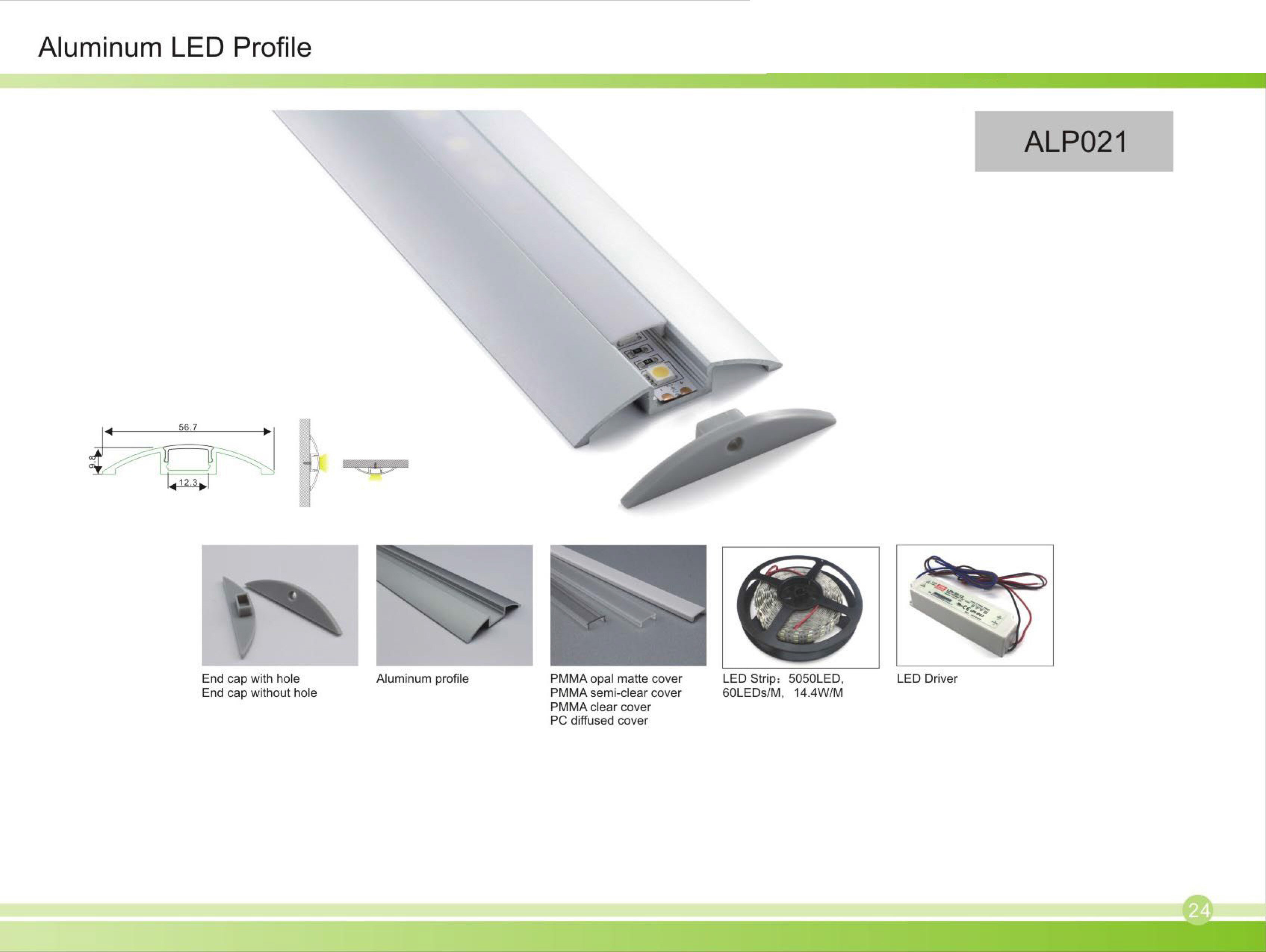 Corner Ceiling-mounted LED Linear Light - Image 1