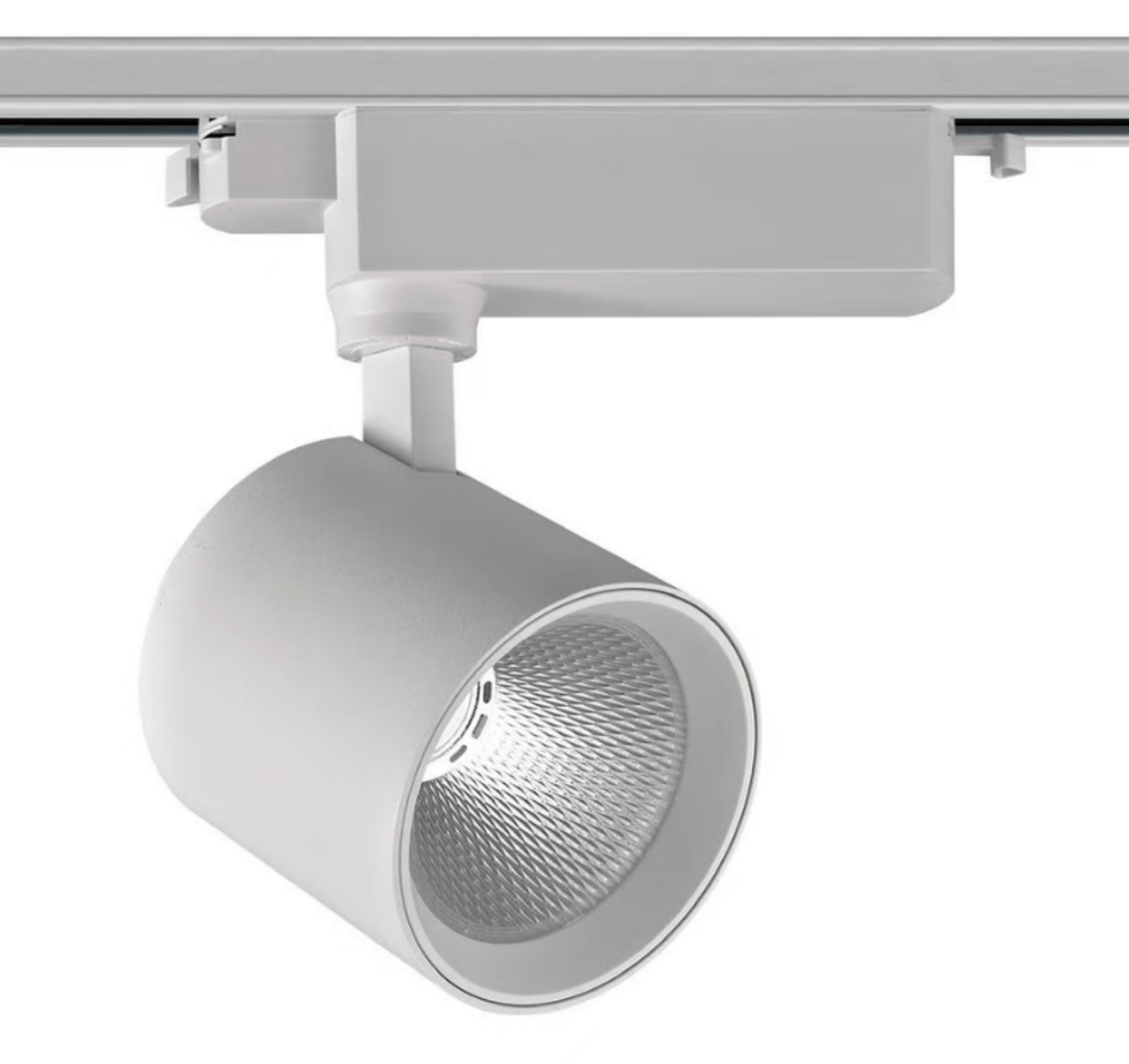 TC-FC series Classic White or Black Cylindrical LED Track Light spotlight