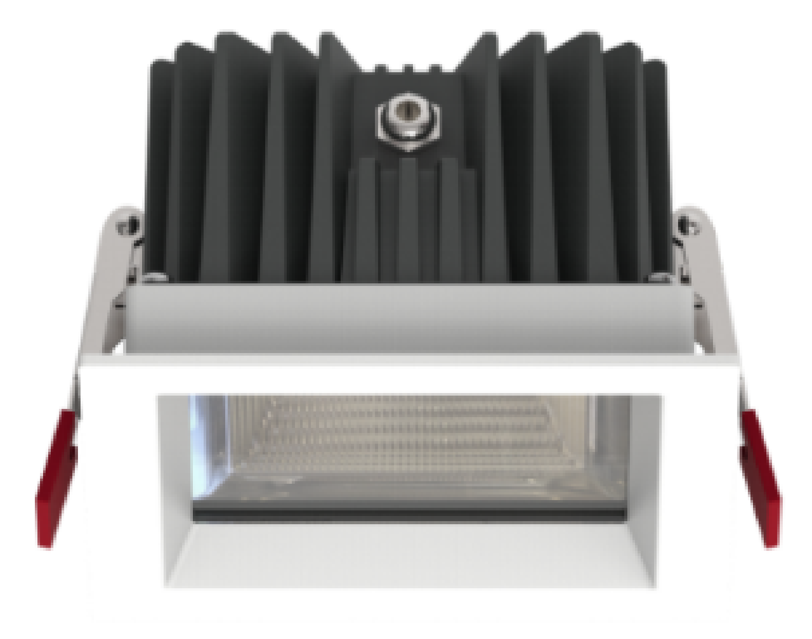 TC-XF 206 Series Square Waterproof Recessed LED Wall Washer Downlight with Black Heat Sink