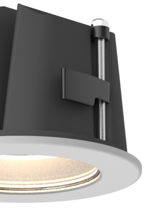 TC-XF207  Recessed LED Downlight with Frosted Diffuser and Screw Clamp Mechanism - Thumbnail 3