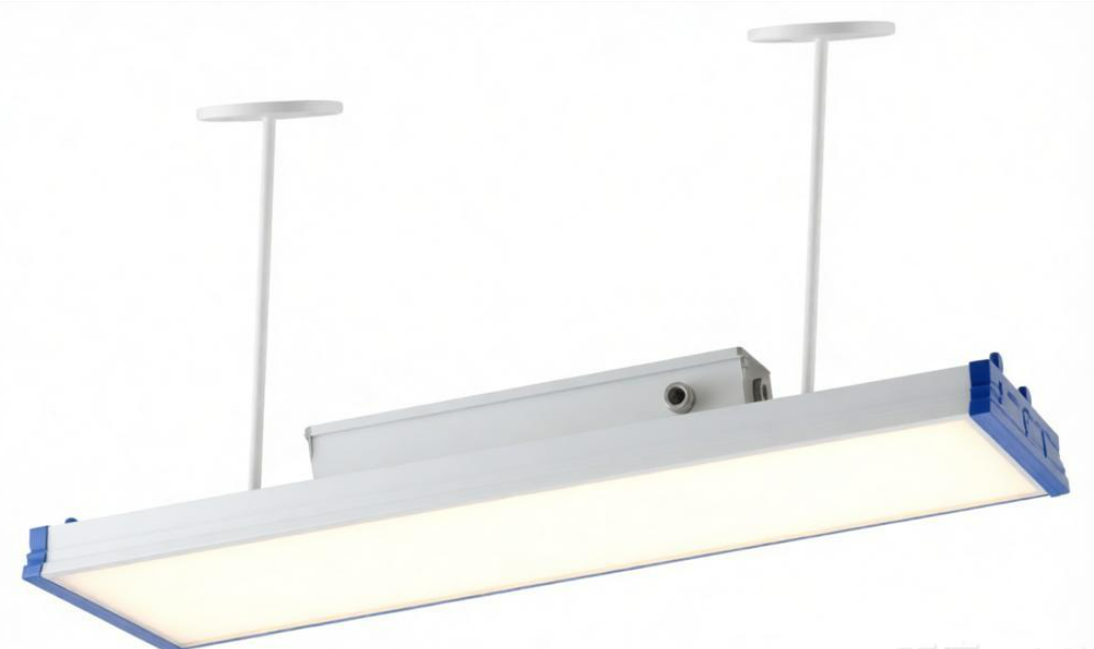 Blue-Edge Dual-Pole Suspended LED Soft Panel Light