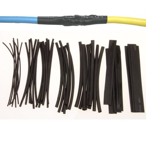 Heat Shrink Tubing Kit, 2:1 Shrink Ratio Wire Wrap Electrical Insulation Cable Sleeve, Assorted Size - Thumbnail 6