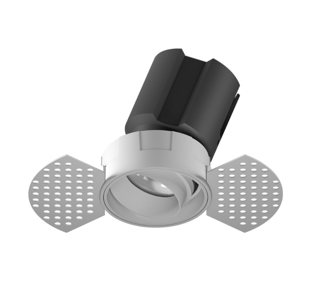 Recessed Adjustable Anti-Glare COB Bullseye Spotlight - Thumbnail 2