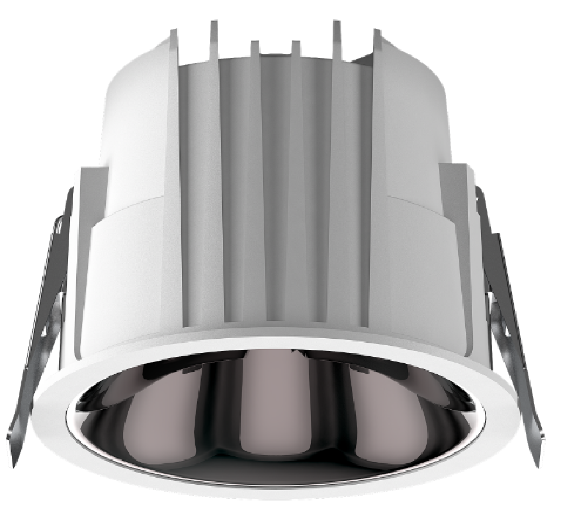 TC-XF 204 Series Multi-Eye Recessed LED Downlight with Deep Anti-Glare Dark Reflecto