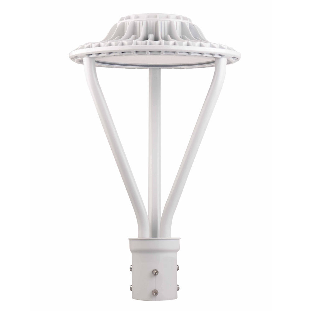 Outdoor LED Post Top Light, 100W/150W White UFO Circular Garden Yard Light, IP65 Waterproof  - Thumbnail 3