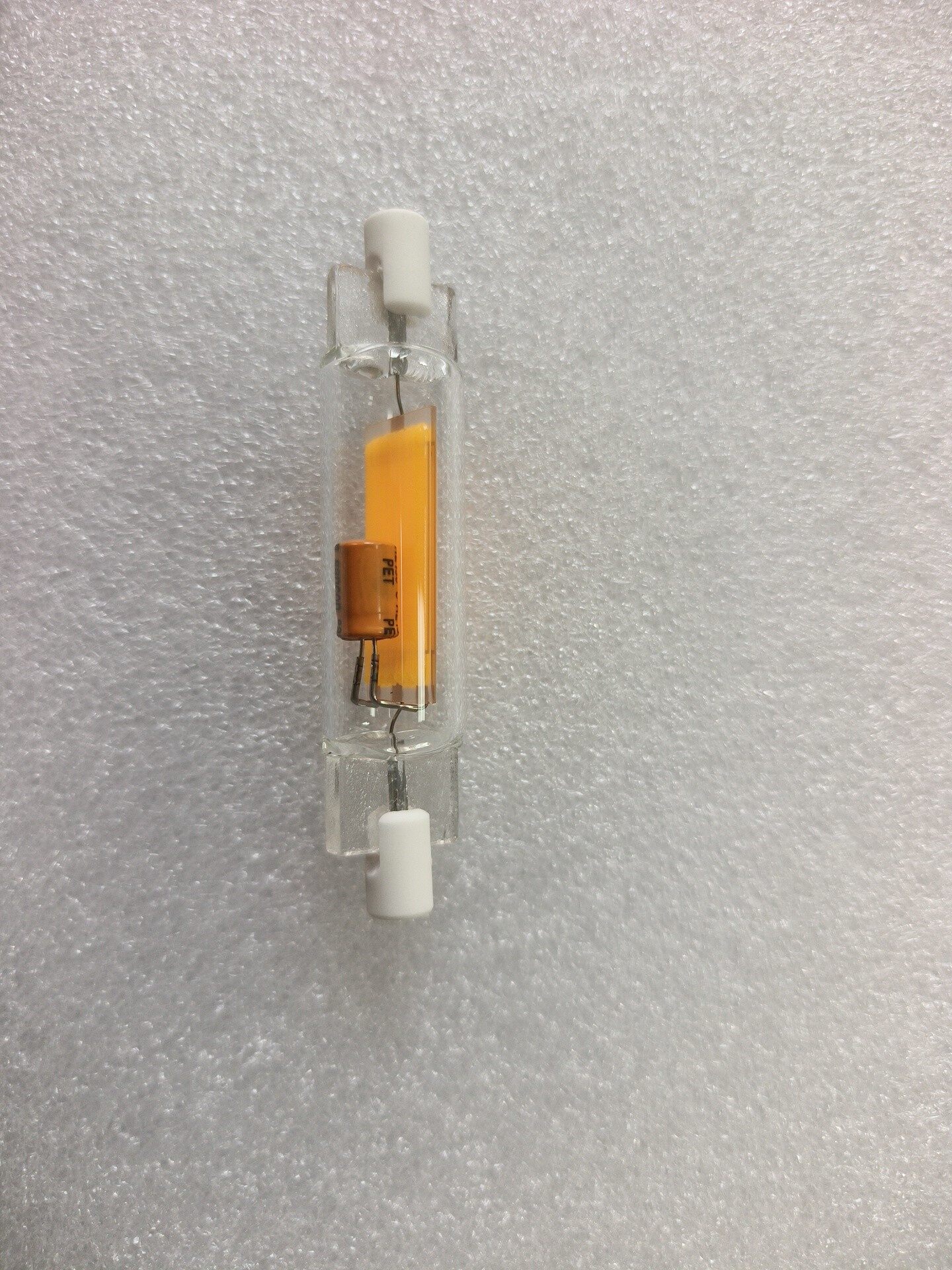 R7S COB LED Glass Tube Light Bulb | J-Type Double-Ended Halogen Replacement  - Thumbnail 2
