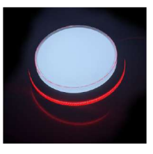 Modern Round LED Step Light - IP65 Waterproof Circular Wall Sconce with Tri-Color CCT - Thumbnail 6
