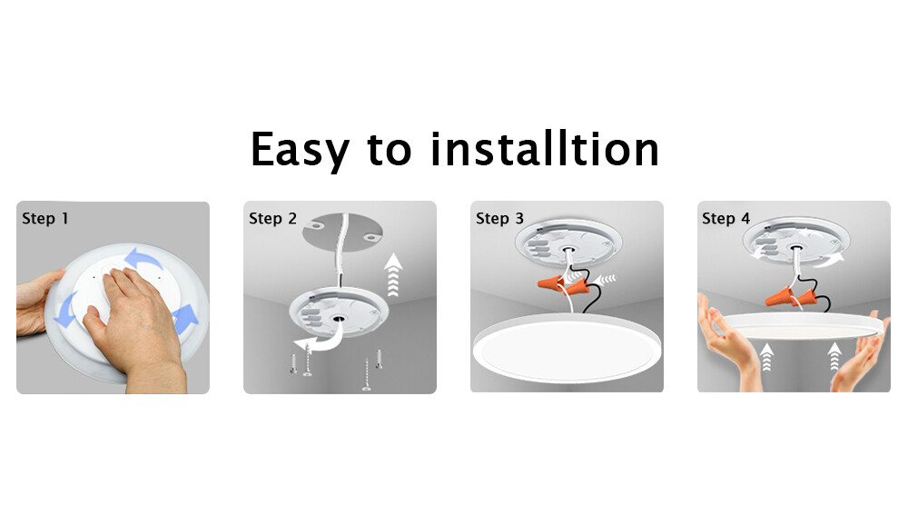 Round led ceiling light 18W/24W  SC Series - Thumbnail 4