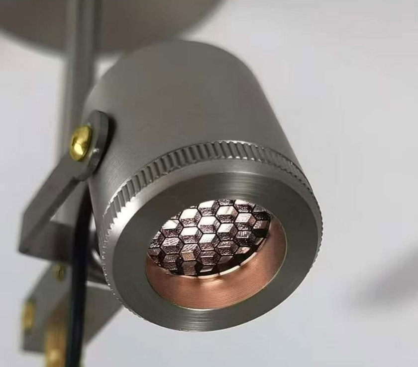 N-Series  LED Spotlight – Industrial Monopoint Ceiling Accent Light with Honeycomb Anti-Glare  - Thumbnail 2