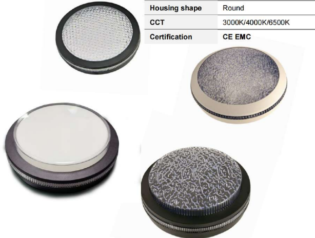 Modern Round LED Step Light - IP65 Waterproof Circular Wall Sconce with Tri-Color CCT - Thumbnail 5
