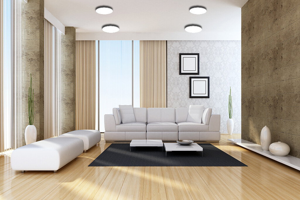 Surface Mounted LED Ceiling Lights | Round & Square Panel Lamp - Thumbnail 3