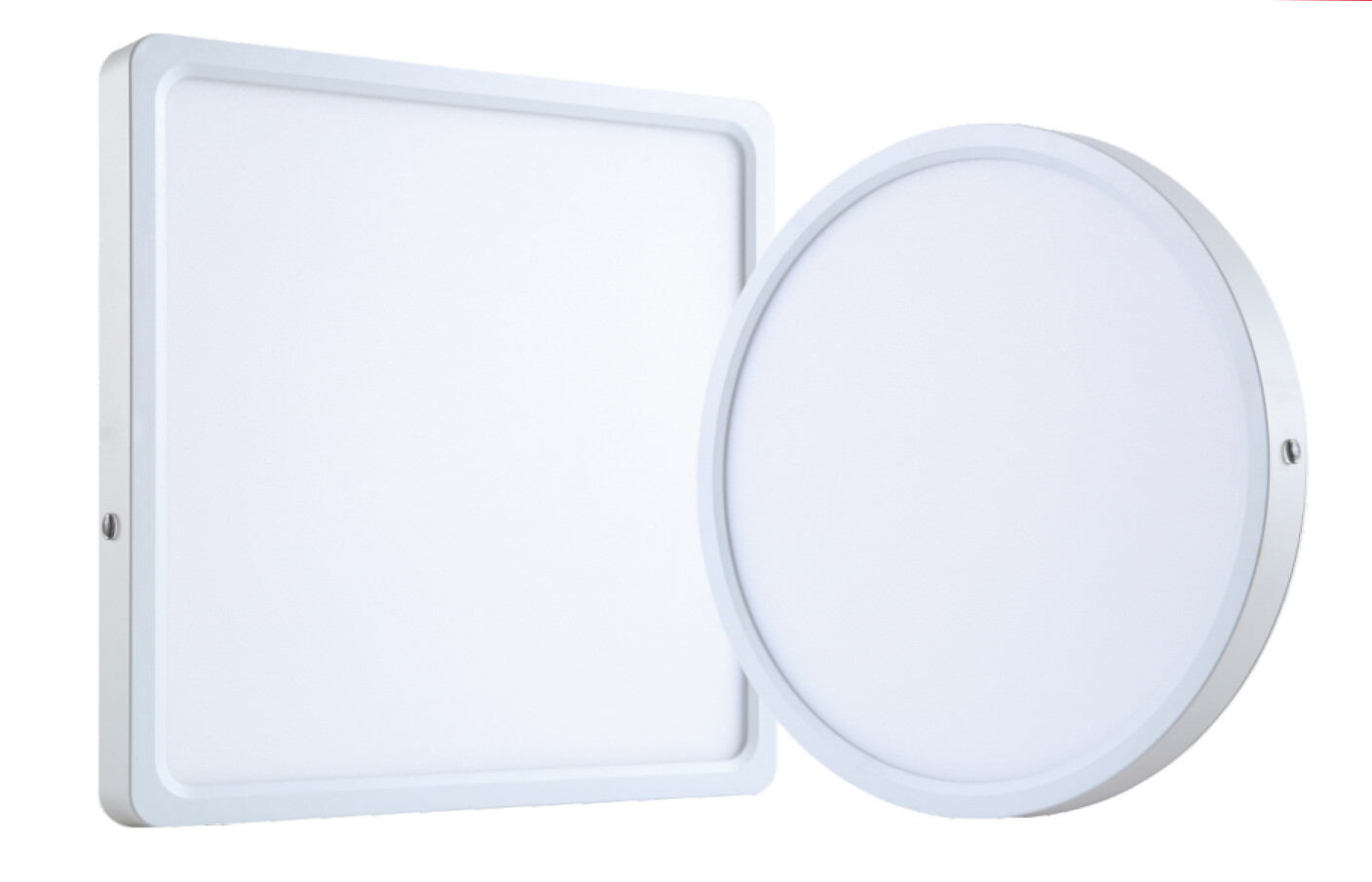 TC-XJ-LDS 2-in-1 Recessed Surface LED Panel Light with CCT and Power Selectable Switch With Sensor