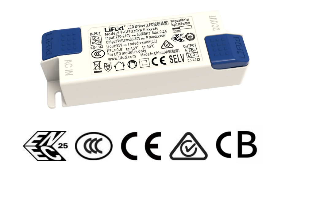 LIFUD Non-dimming LED Driver LF-GIFxxxxxx series - Image 1