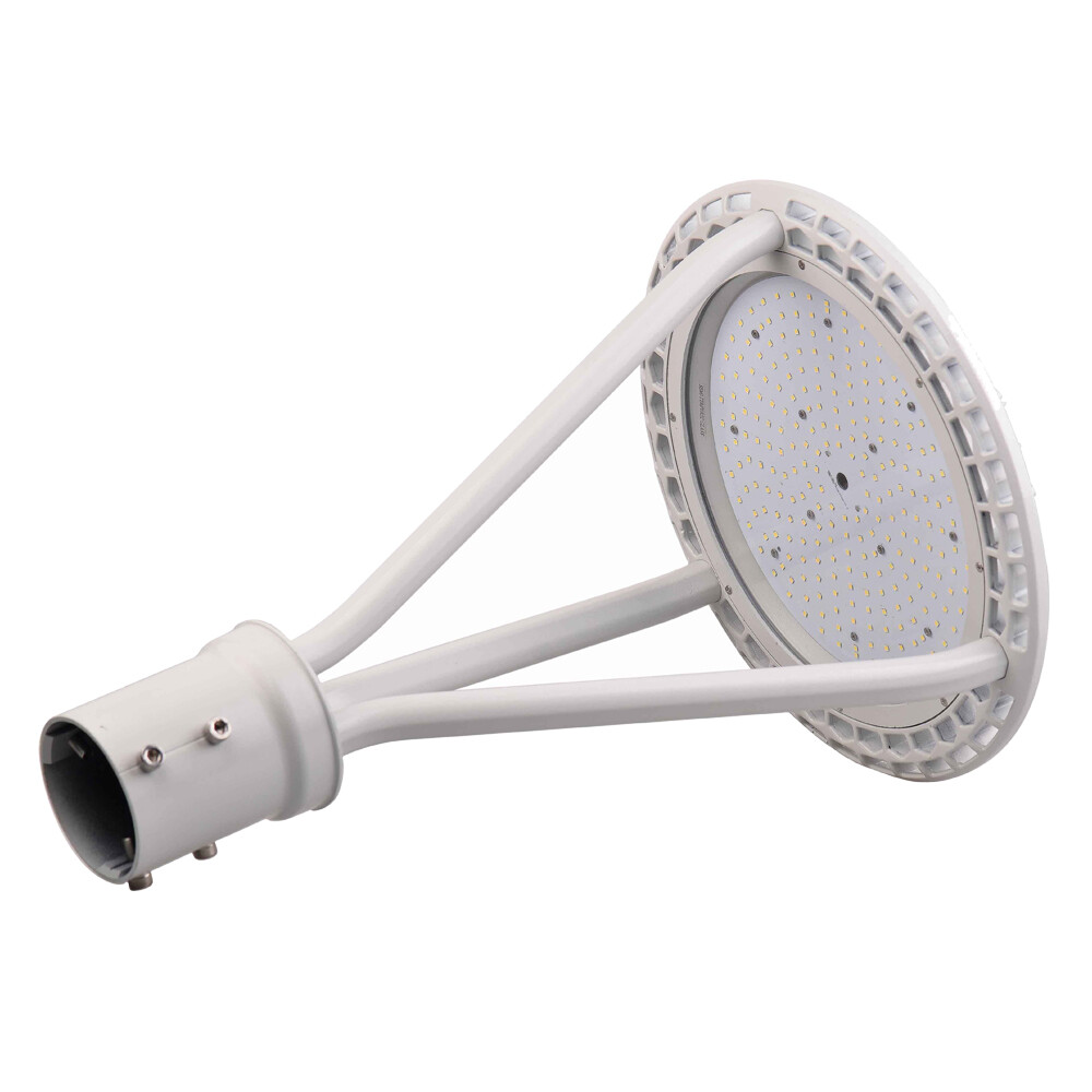 Outdoor LED Post Top Light, 100W/150W White UFO Circular Garden Yard Light, IP65 Waterproof  - Thumbnail 4