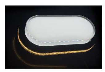 Modern Oval LED Step Light - Waterproof Bulkhead Wall Sconce