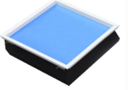 Smart Square Blue Sky LED Skylight, Artificial Sunlight Ceiling Light with Deep Recessed Box - Thumbnail 3
