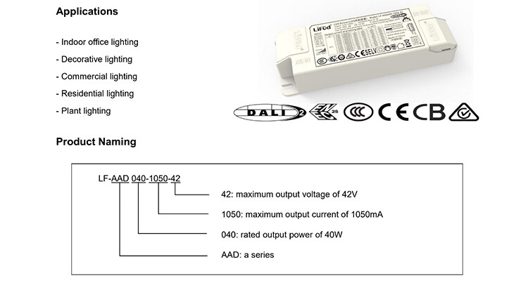 DILI LED DRIVER  LF-AADxxxxxx  Series - Thumbnail 2