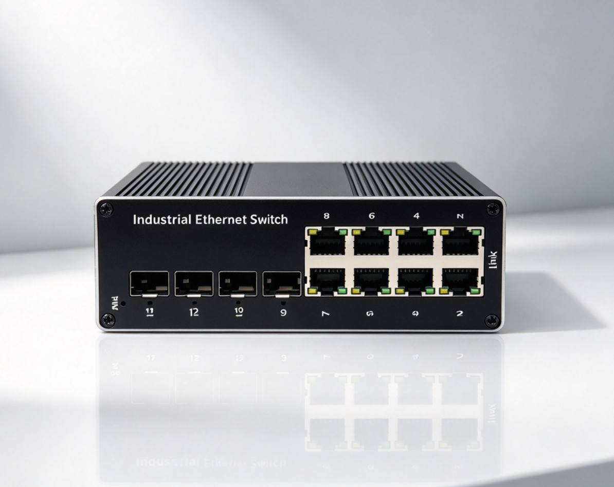 8 Port 10/100+4G SFP Industrial Switch