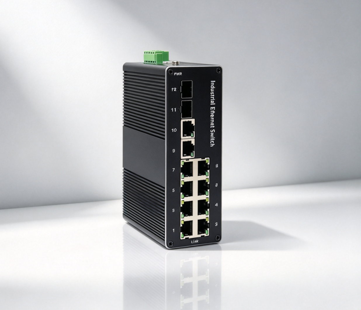 8 Port 10/100+2G SFP+2G RJ45 Industrial Switch