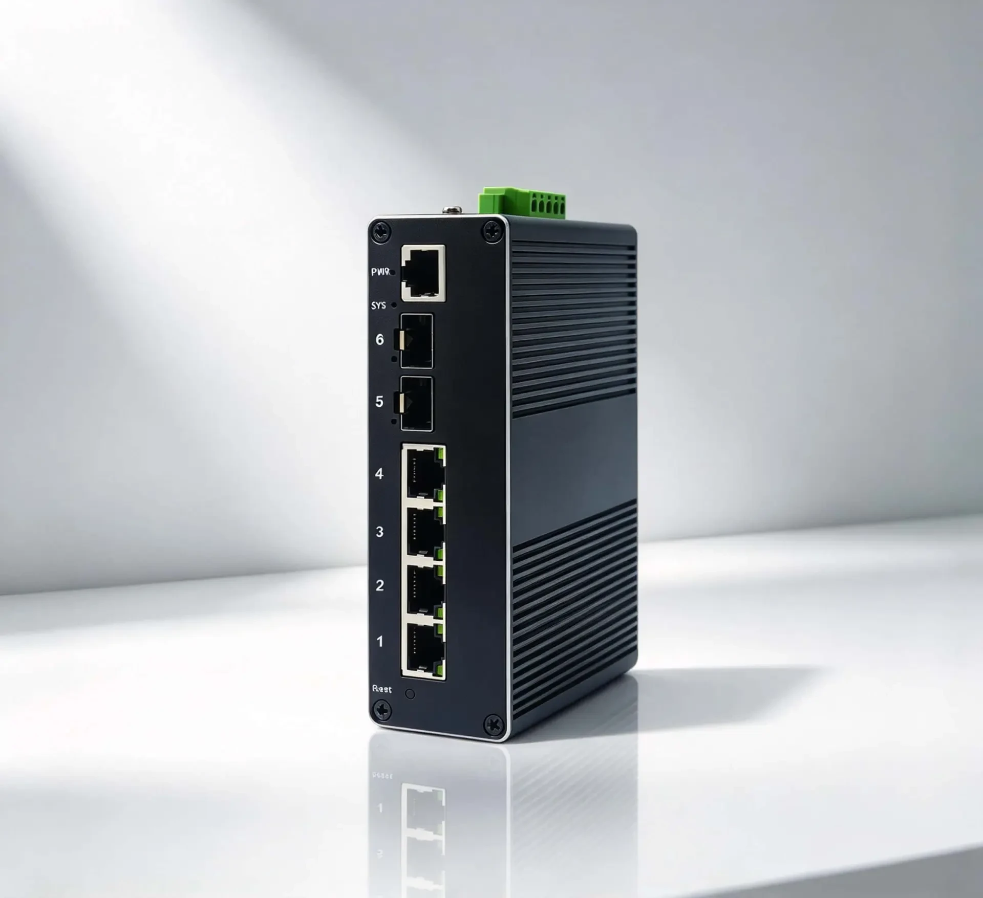 4 Port L2 Managed Switch+2G SFP, DDM