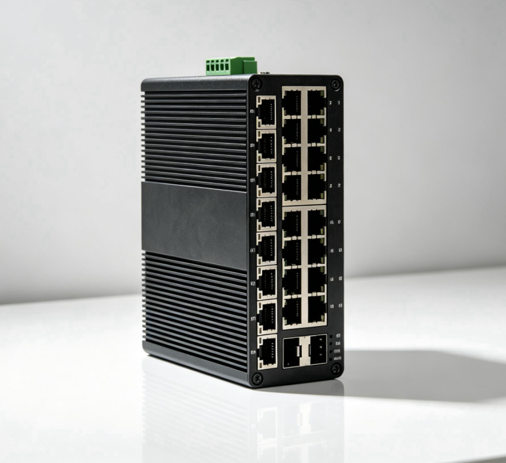 24-Port 10/100 Industrial Switch+2G SFP