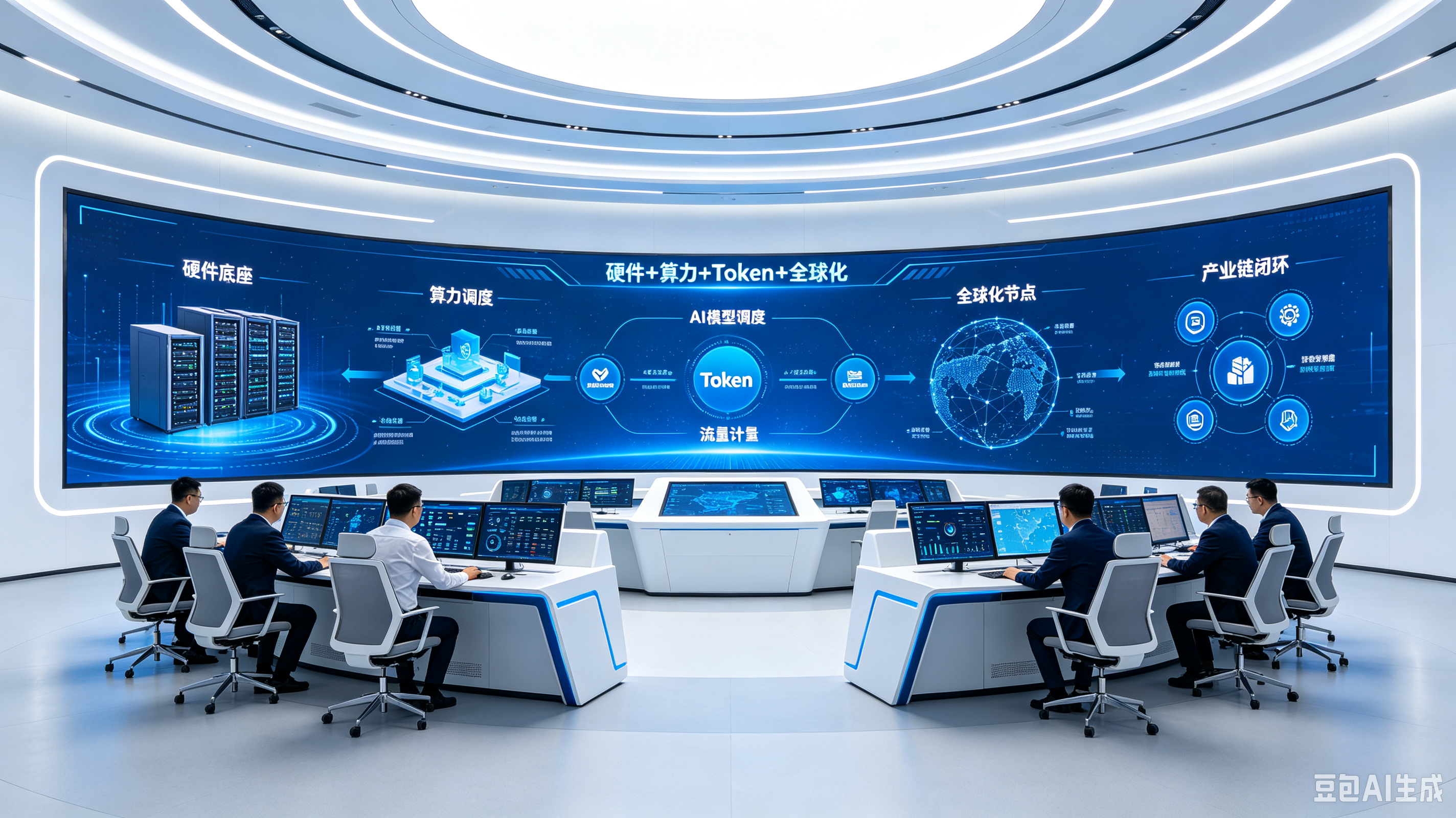 6. Build a complete industry chain integrating "Hardware + Computing Power + Tokens + Globalization"