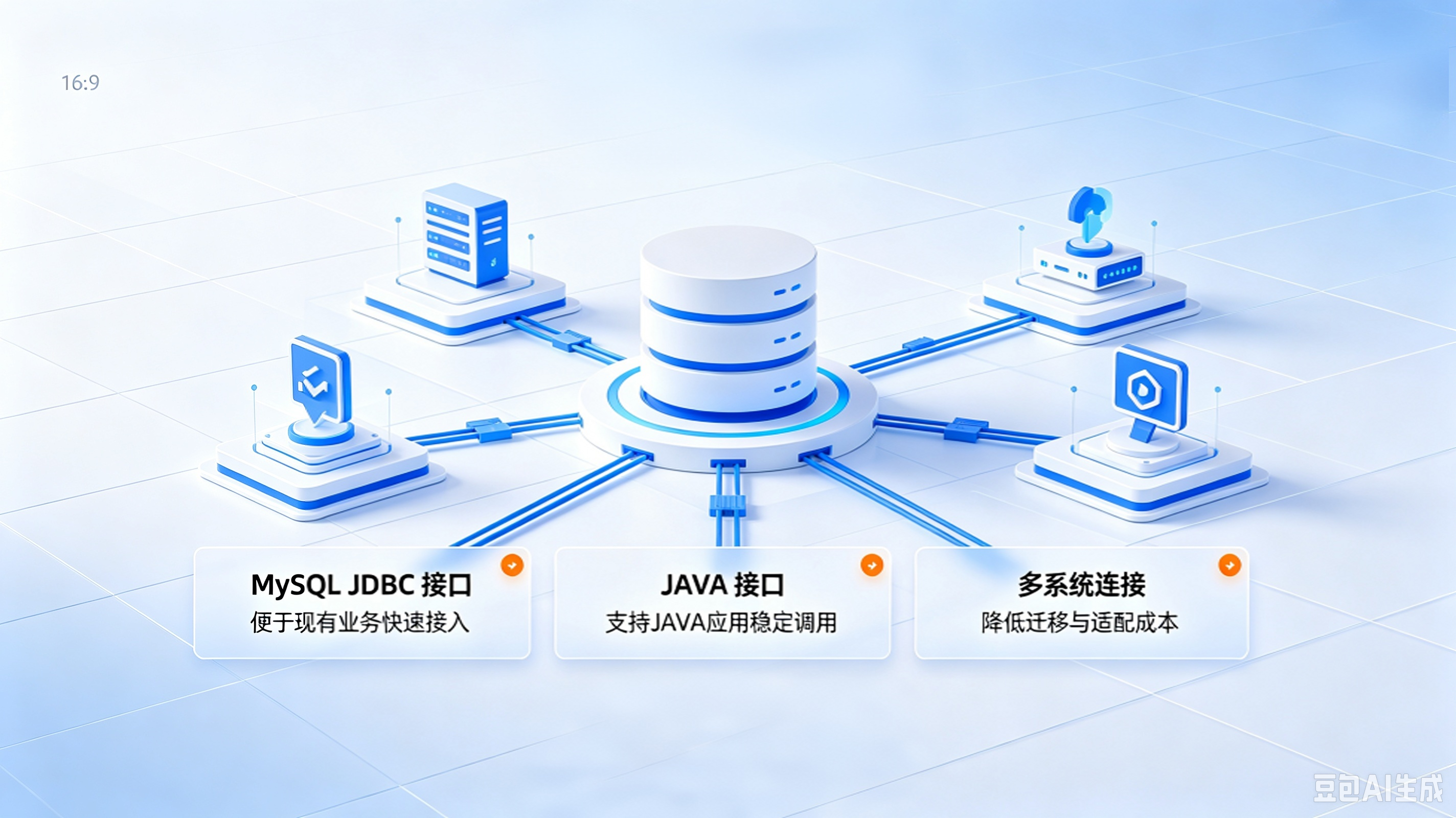 High-compatibility database with integrated MySQL JDBC and Java interfaces