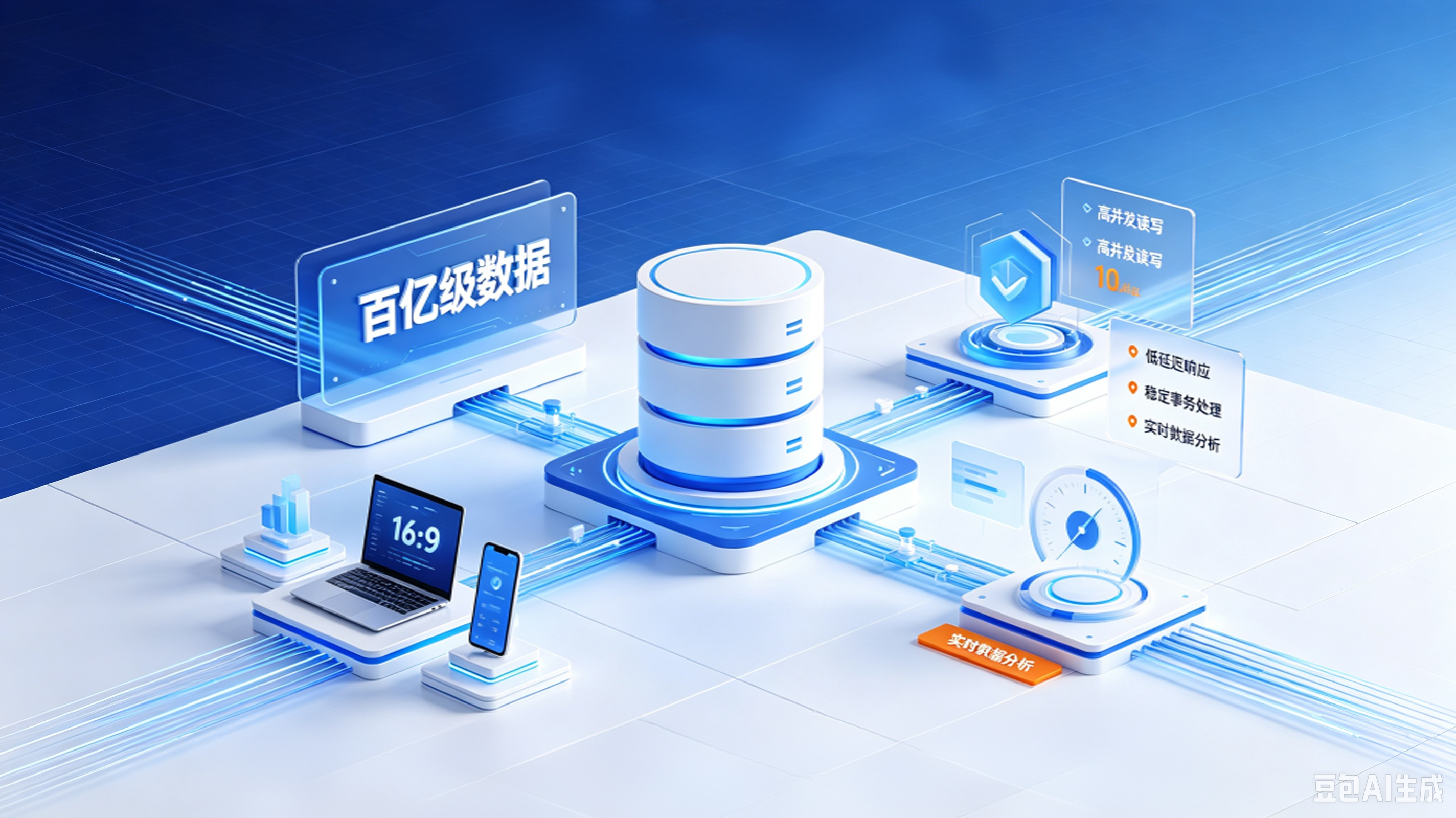 Power high-load real-time applications; handle billions of records on a single machine with ease.