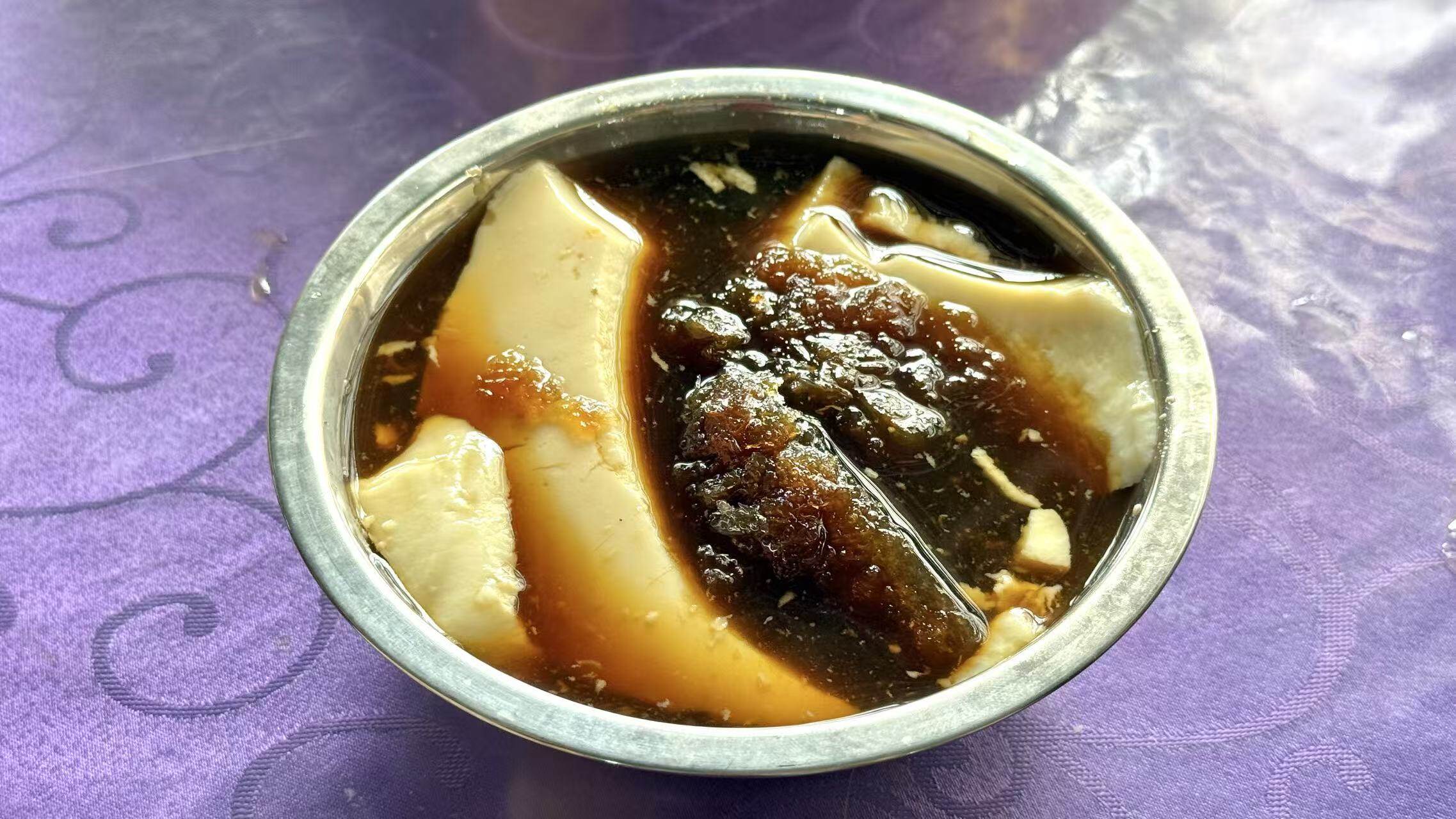 冰渣豆花