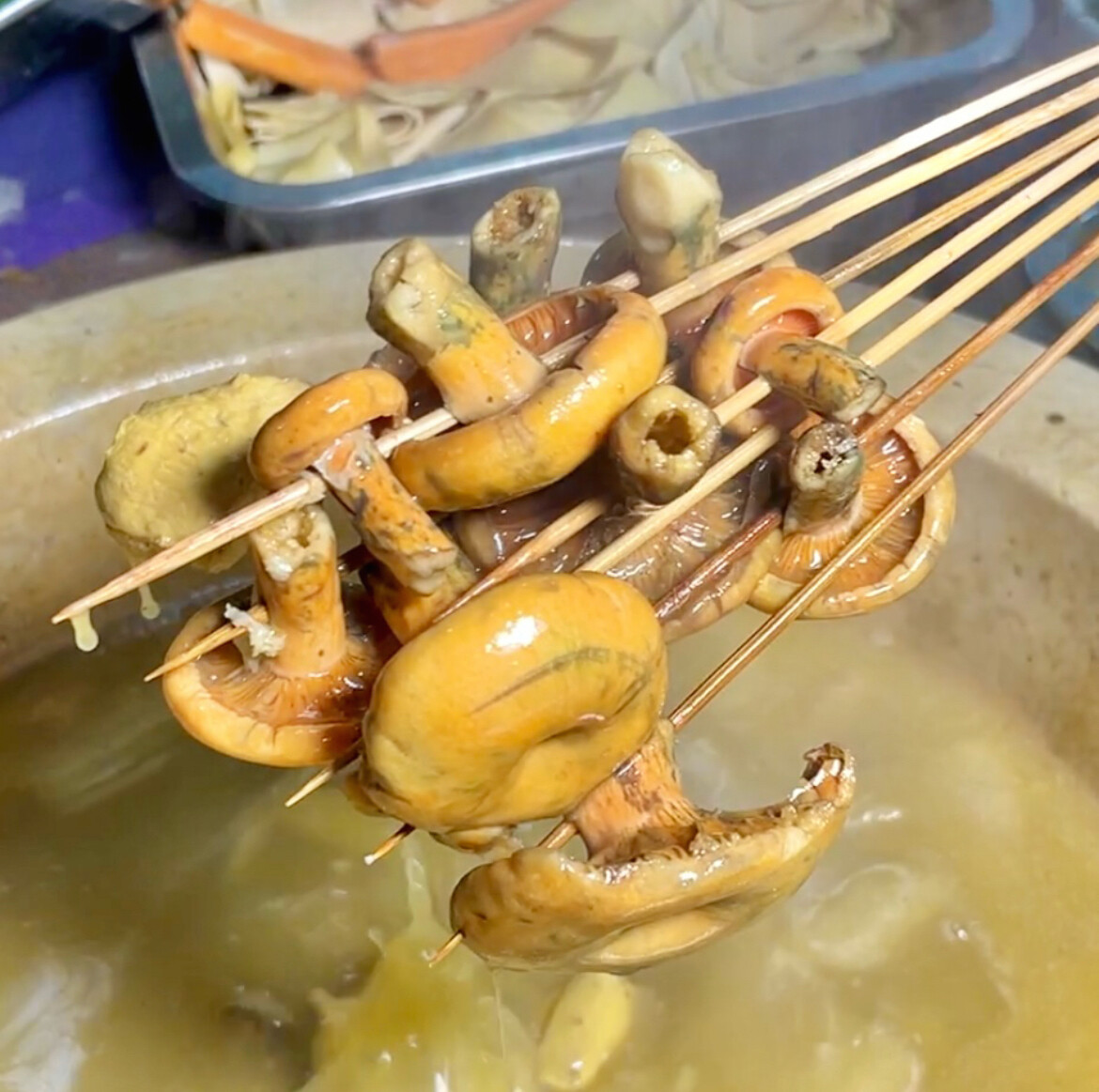 1 元野生菌串串