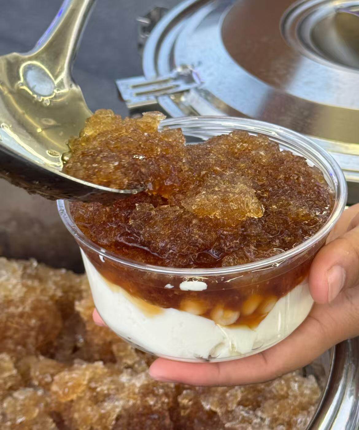 冰渣豆花
