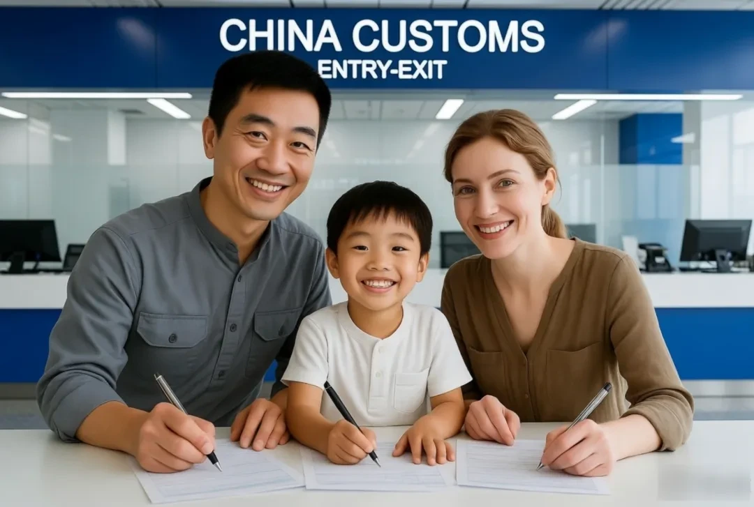 What notarization and authentication documents are required for foreigners applying for permanent residence in China?