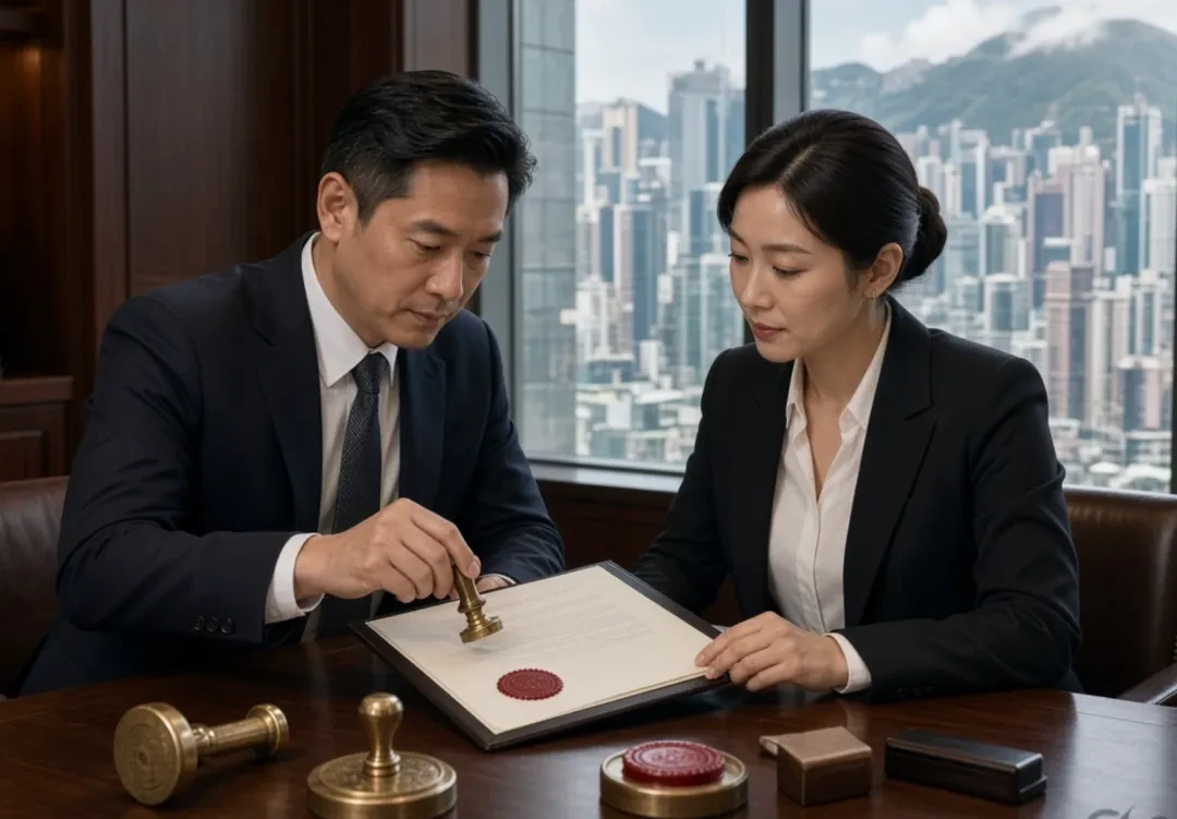 What if the director is not in Hong Kong? Is video signing mandatory, or must it be signed in person? Latest rules for notarization and transmission in Hong Kong.