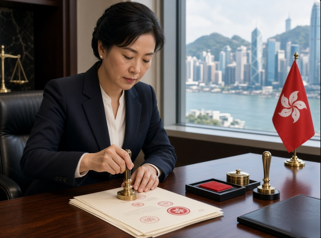 What documents from the Hong Kong parent company need to be notarized for establishing or changing a Mainland China subsidiary?