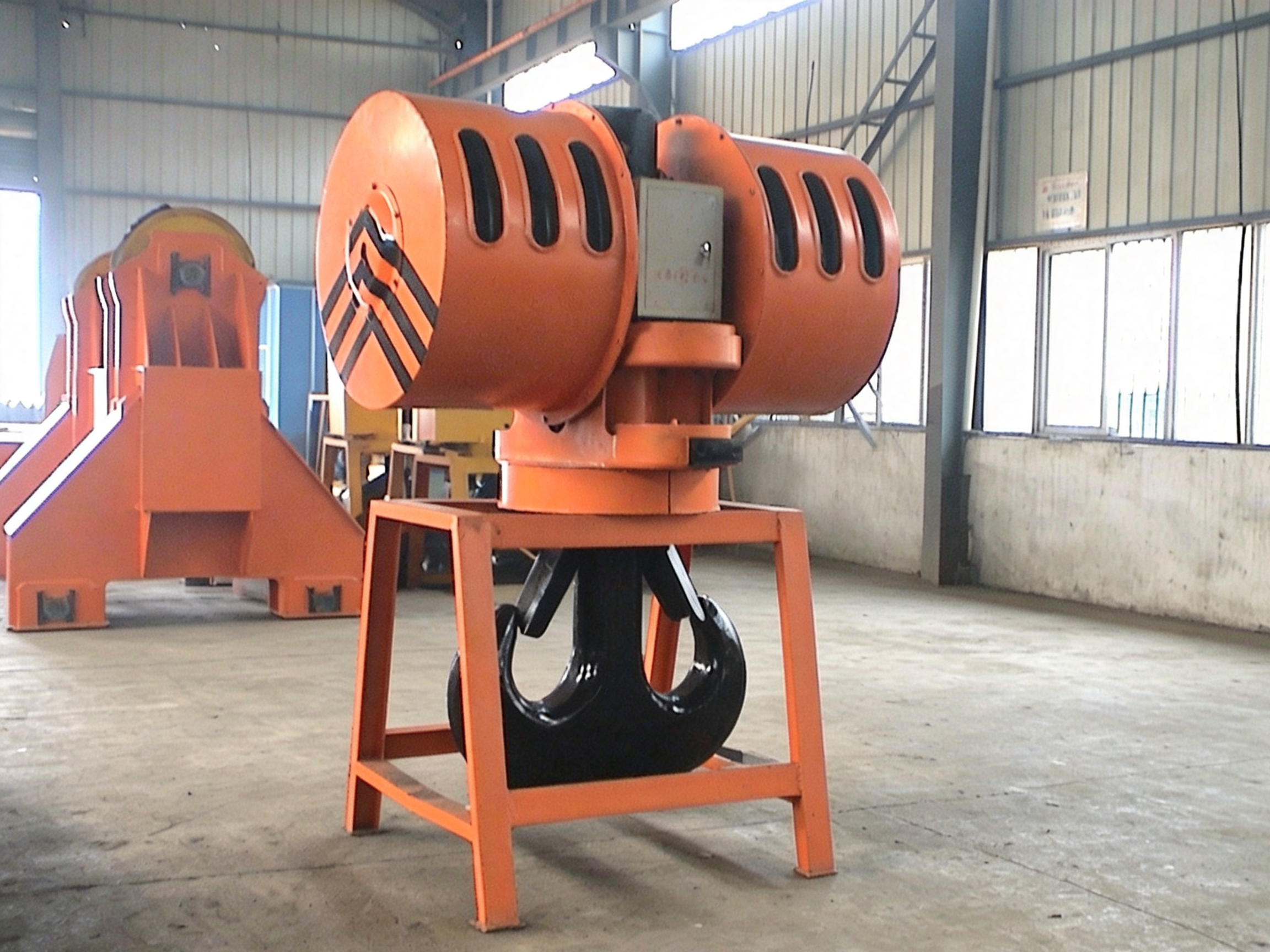 Electric Horizontal Shaft Swivel Hook