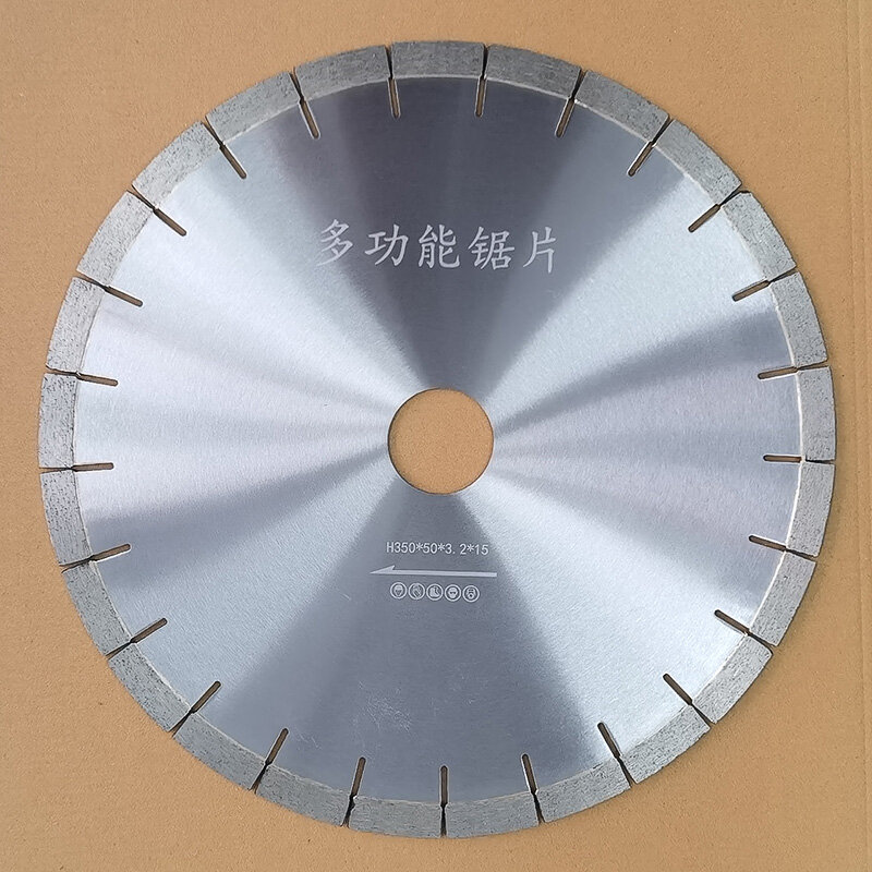 Precision-cut granite saw blade
