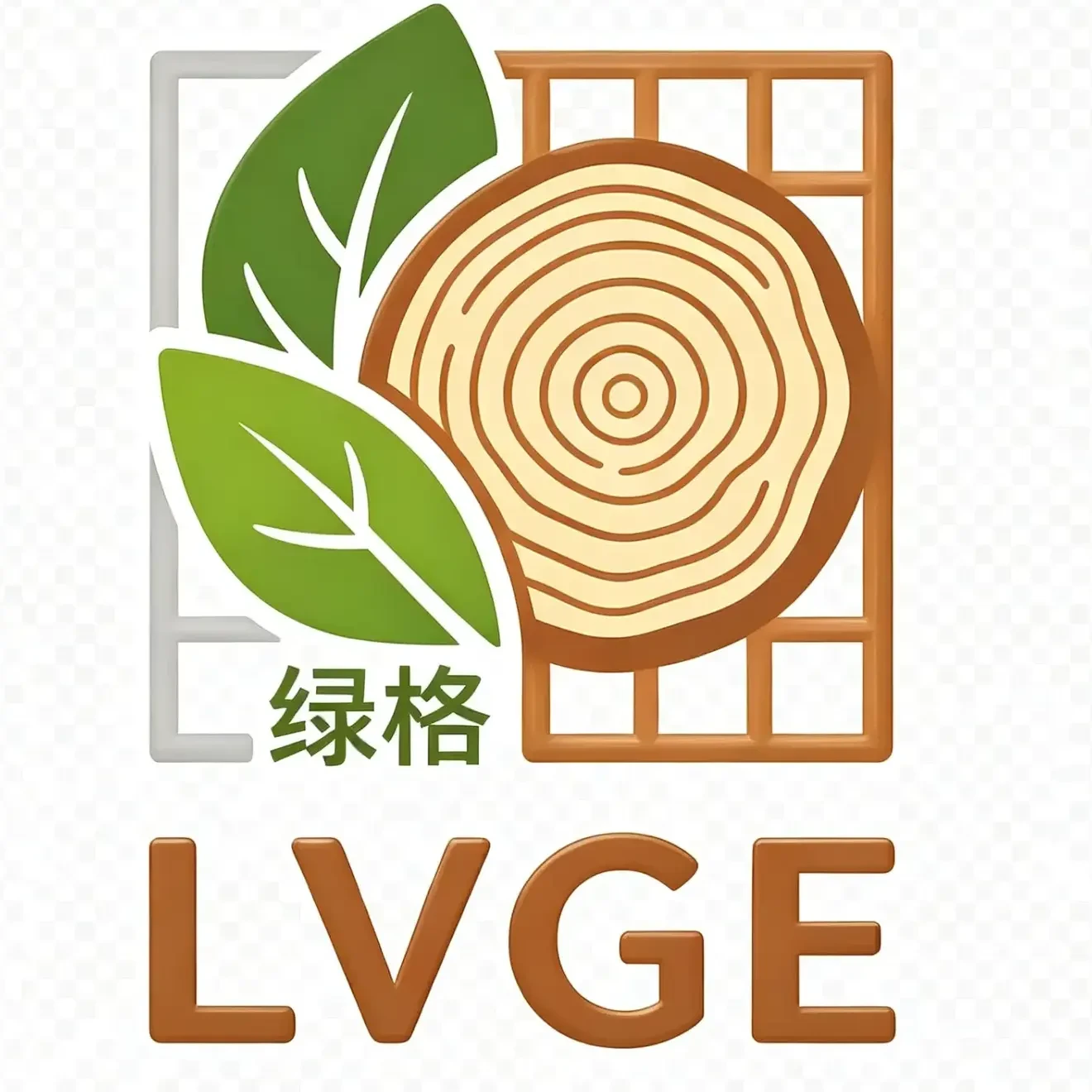 绿格 LVGE 标志