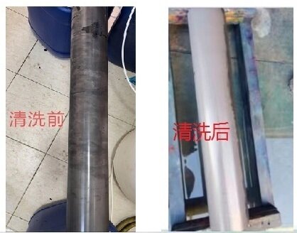 网纹辊超声波清洗剂效果