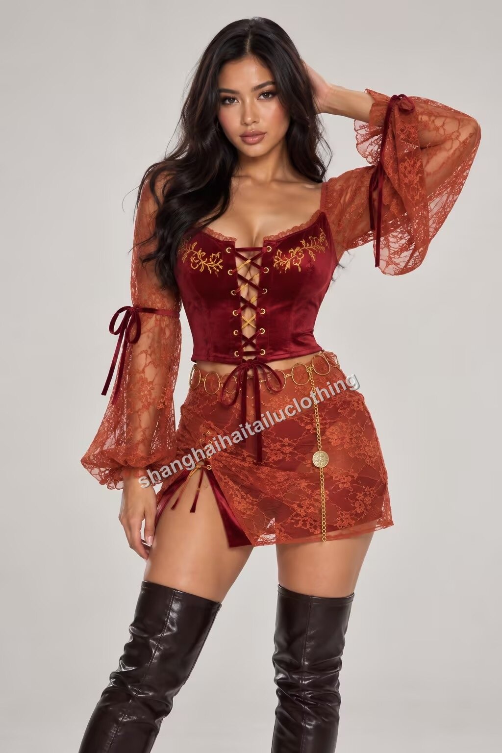 Villain Costume 1-02076 — wholesale villain costumes from Shanghai Haitailu Clothing Co., Ltd